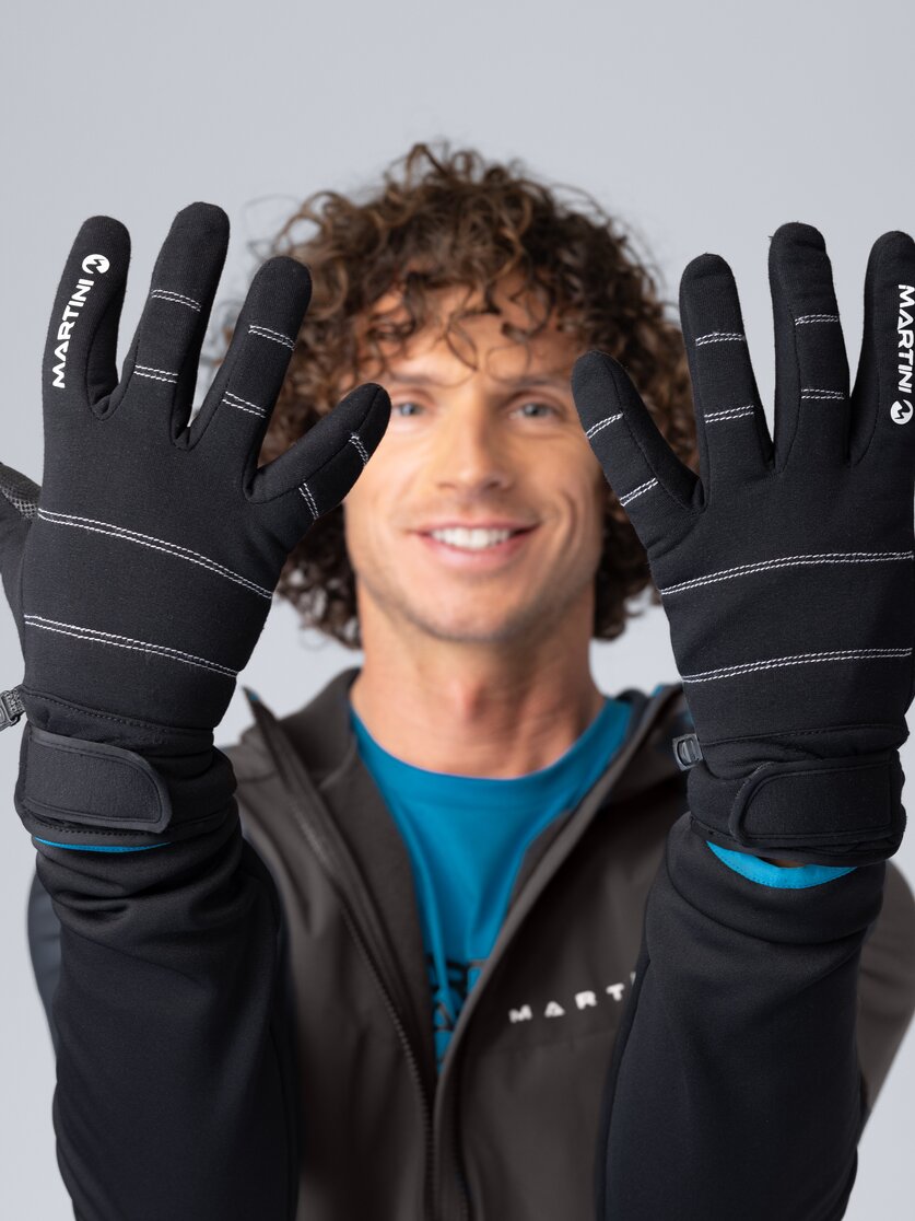 Martini Sportswear - Firn Gloves Uni - Gloves & mittens in black - Detail 1 - Unisex