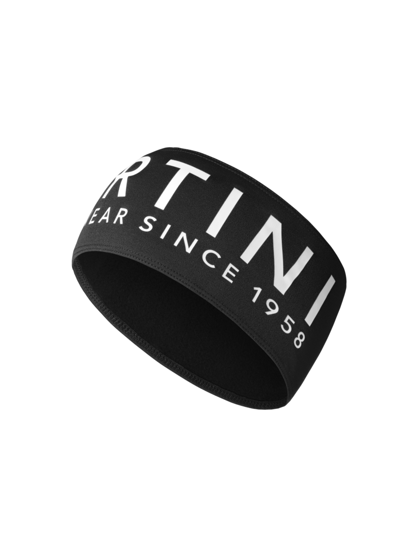 Martini Sportswear - Stormy Functional Headband M - Stirnbänder in black-white - Vorderansicht - Unisex