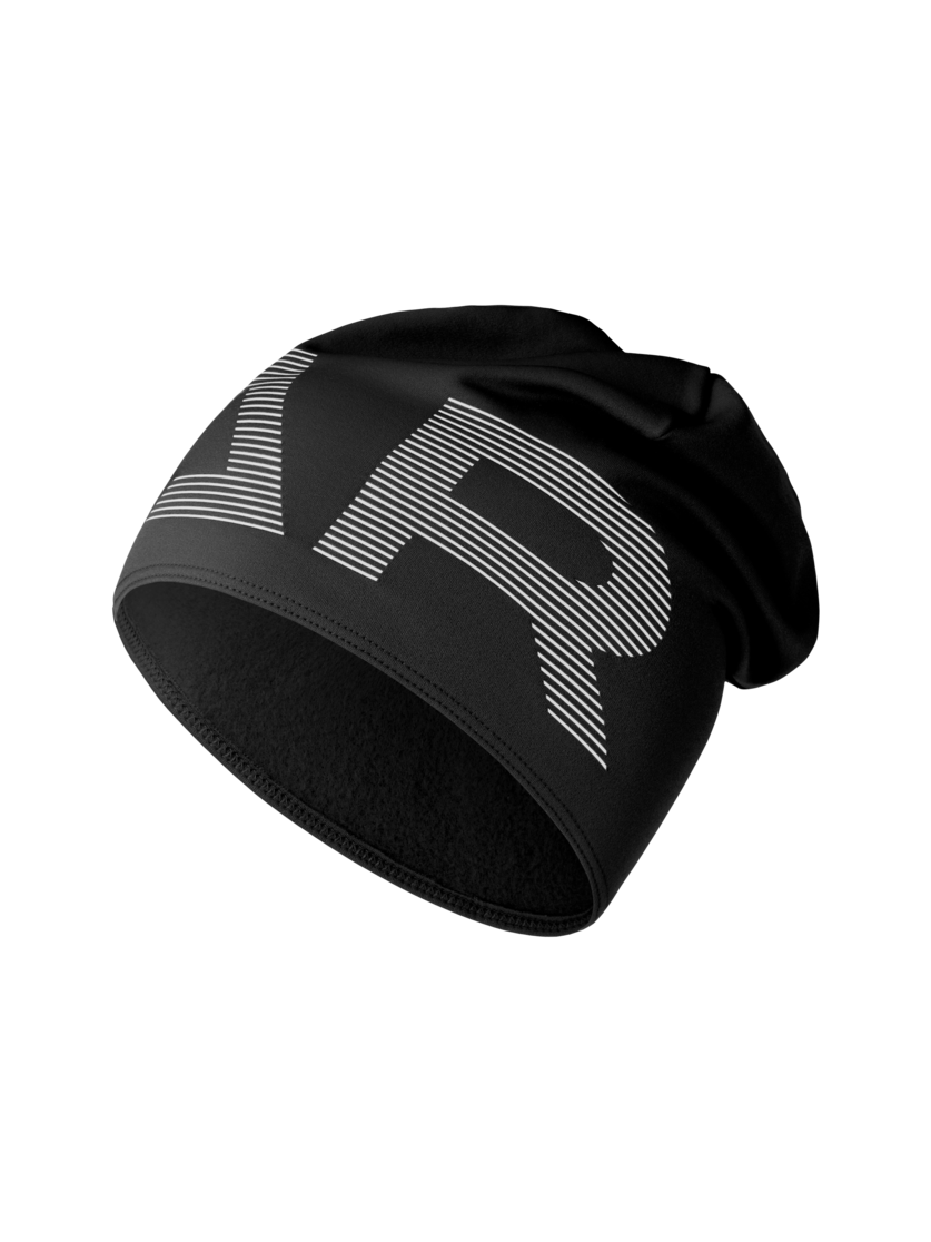 Martini Sportswear - Wildtrack Functional Cap W - Beanie in black-white - front view - Unisex