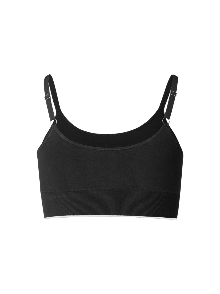 Martini Sportswear - Wanted Top Seamless W - Sport bras in black - rear view - Women