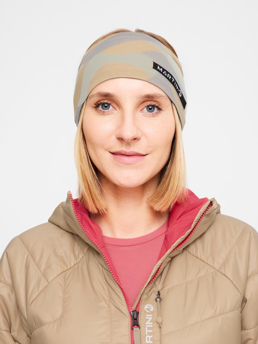 Martini Sportswear - Argon Seamless Headband Uni - Fasce per la testa in peakan-winter apple - vista frontale modello - Unisex