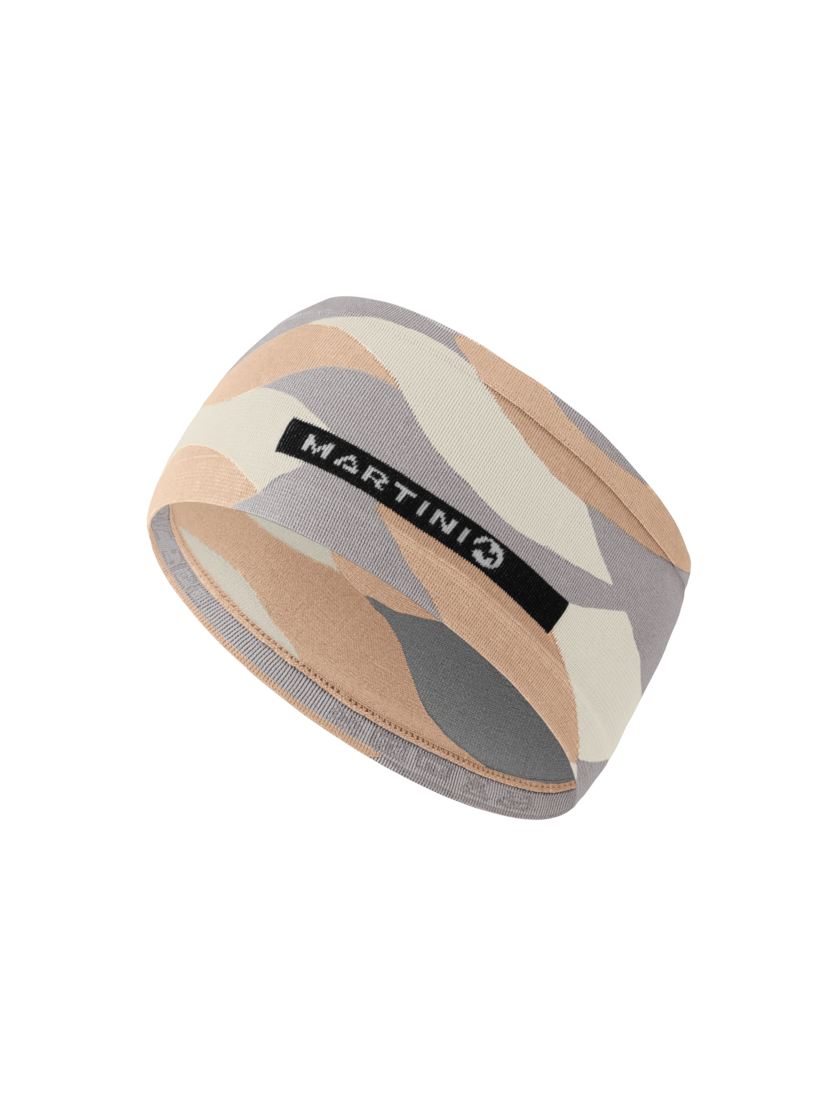 Martini Sportswear - Argon Seamless Headband Uni - Fasce per la testa in ash-off white - vista frontale - Unisex