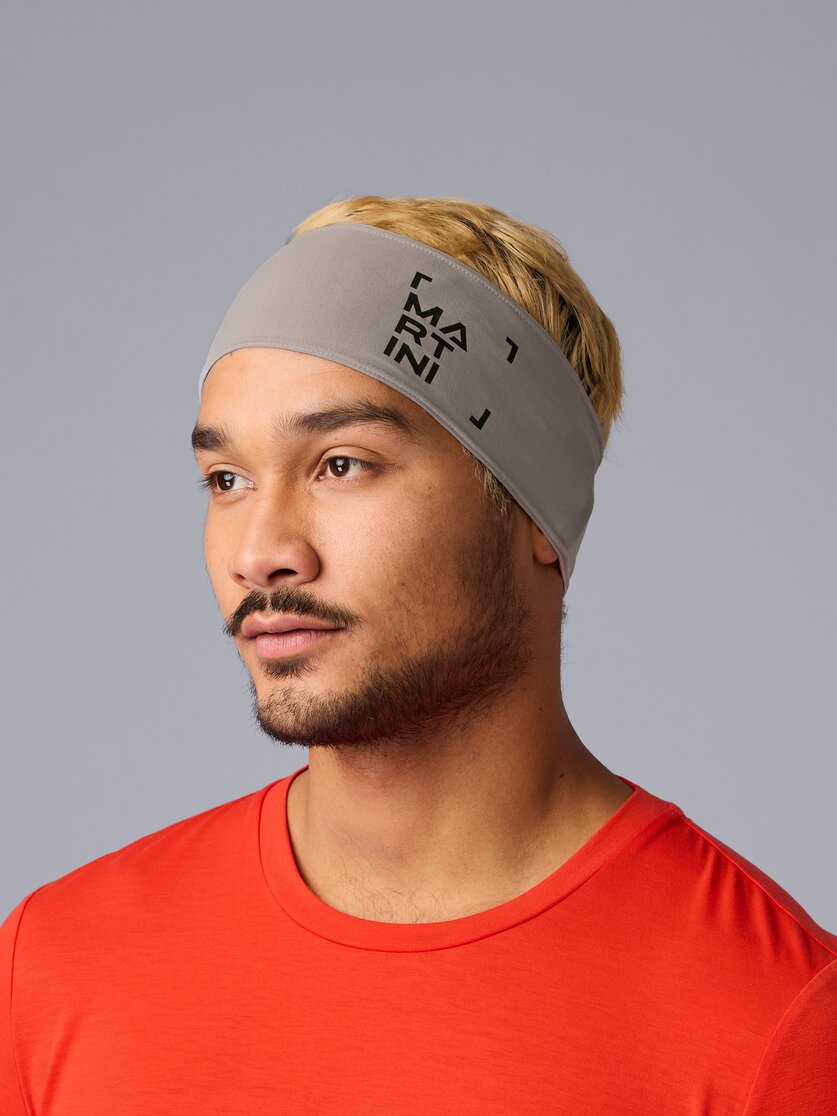 Martini Sportswear - Alpmate Headband M - Headbands in tendril-black - front view model - Men