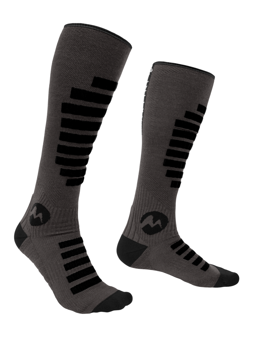 Martini Sportswear - Yalca Socks High Uni - Socken in granite-black - Vorderansicht - Unisex