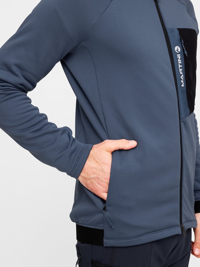 Martini Sportswear - Horizon Midlayer Jacket M  - Midlayers in olive-black - Detail 2 - Herren