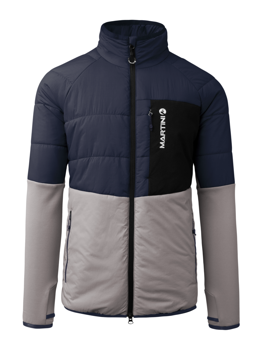 Martini Sportswear - Horizon Hybrid Jacket Primaloft®M - Hybridjacken in true navy-ash - Vorderansicht - Herren