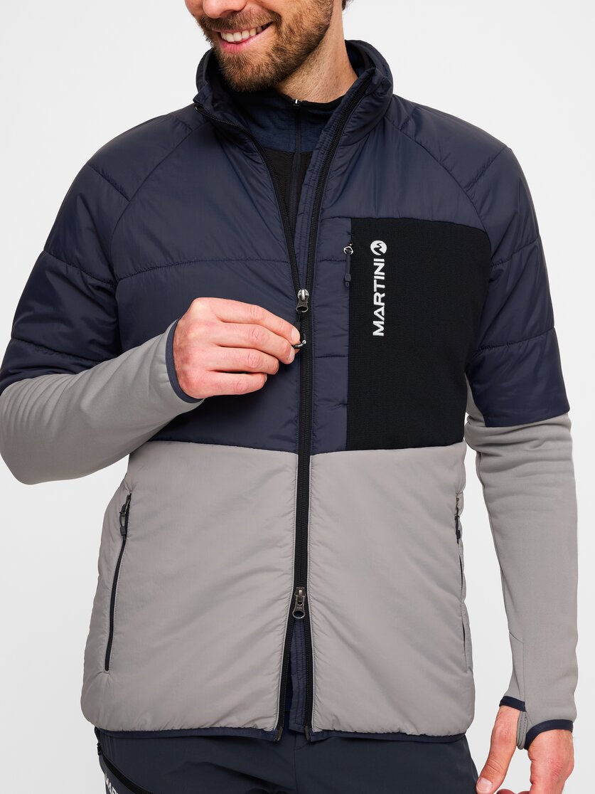 Martini Sportswear - Horizon Hybrid Jacket Primaloft®M - Hybridjacken in true navy-ash - Detail 1 - Herren