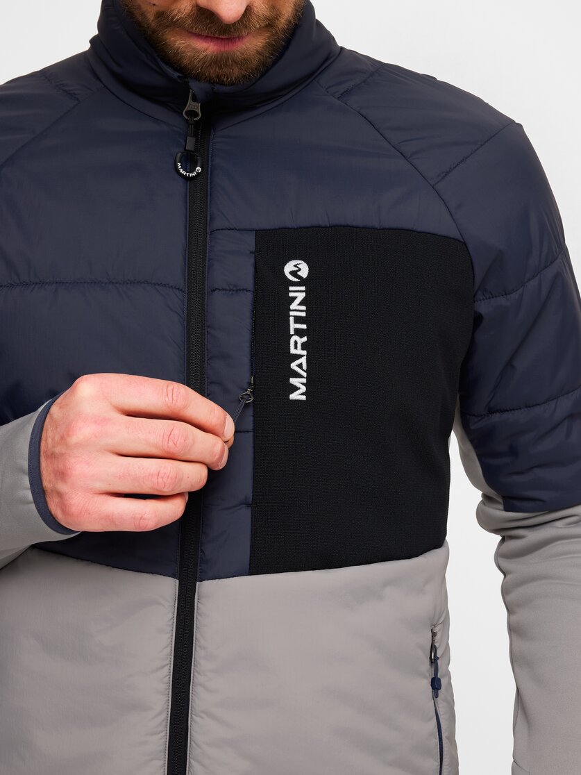 Martini Sportswear - Horizon Hybrid Jacket Primaloft®M - Hybridjacken in true navy-ash - Detail 2 - Herren