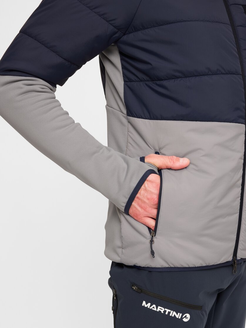 Martini Sportswear - Horizon Hybrid Jacket Primaloft®M - Hybridjacken in true navy-ash - Detail 3 - Herren