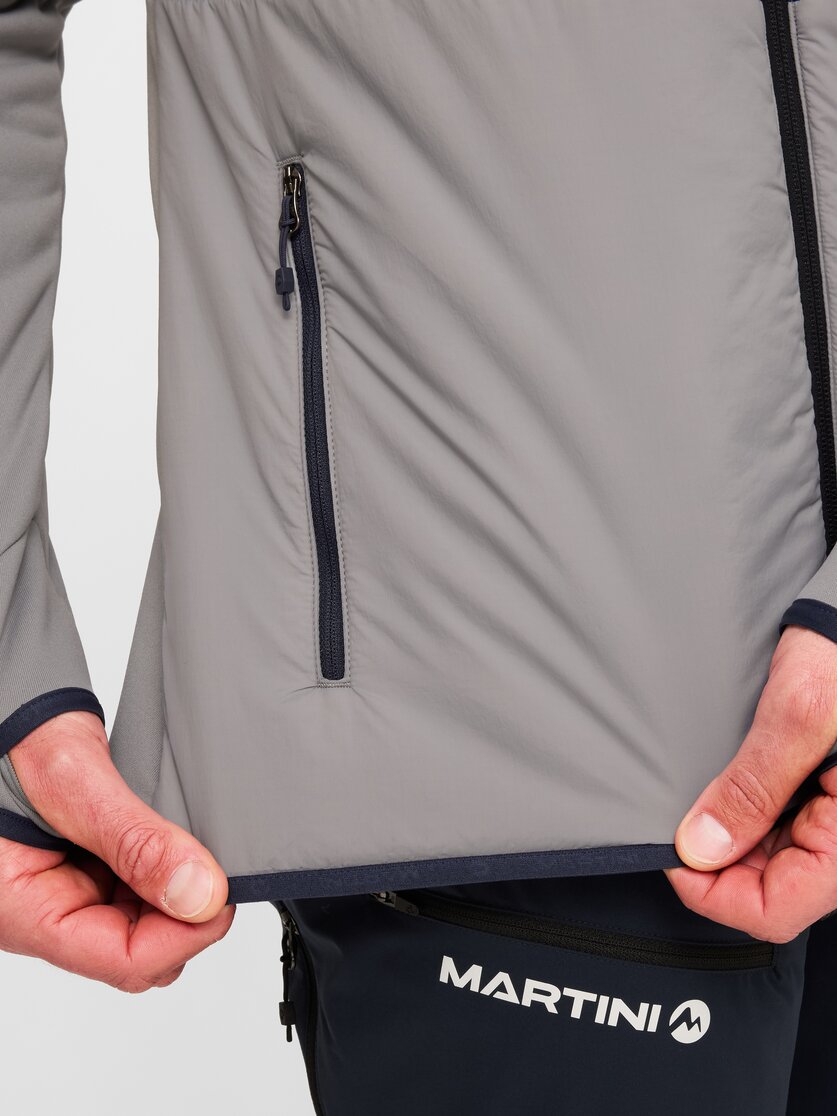 Martini Sportswear - Horizon Hybrid Jacket Primaloft®M - Hybridjacken in true navy-ash - Detail 5 - Herren