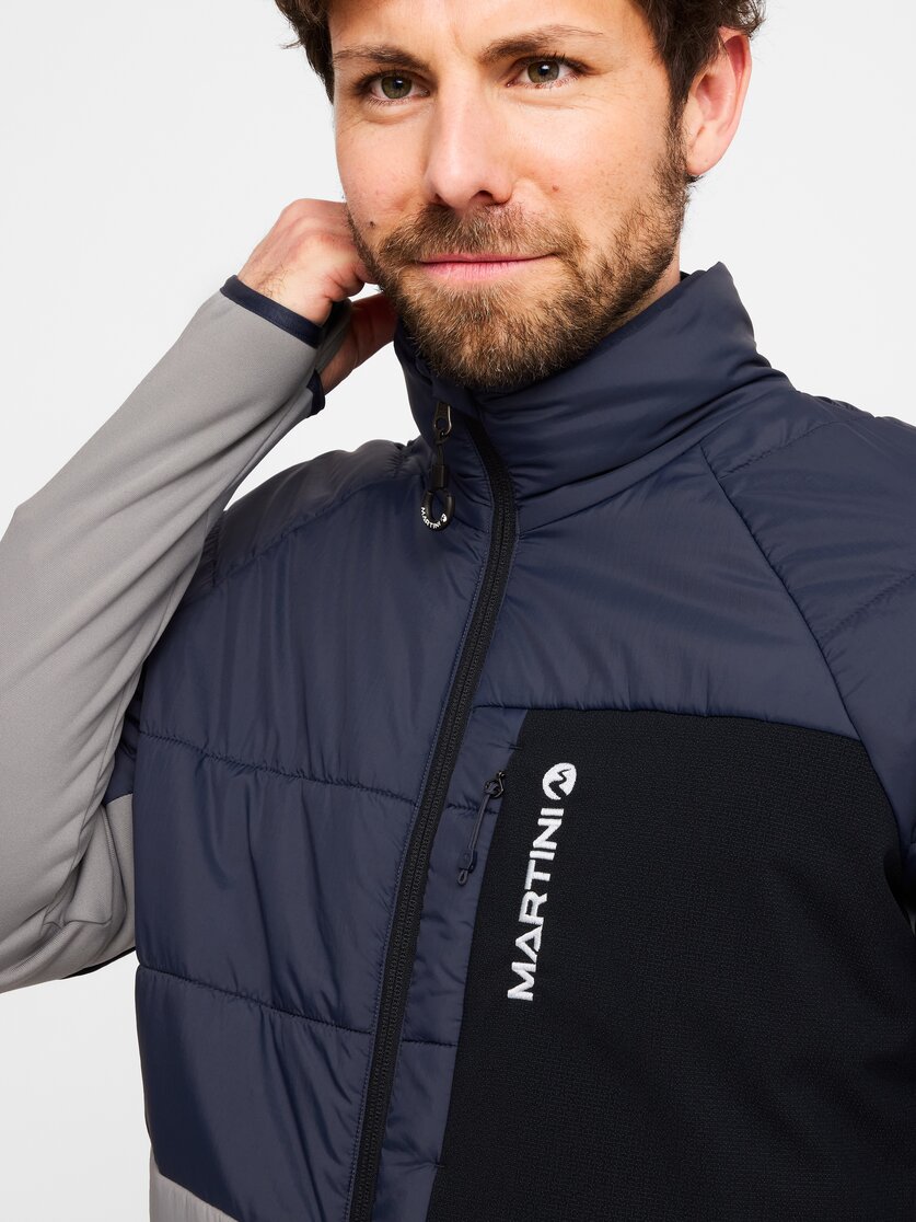 Martini Sportswear - Horizon Hybrid Jacket Primaloft®M - Hybridjacken in true navy-ash - Detail 6 - Herren