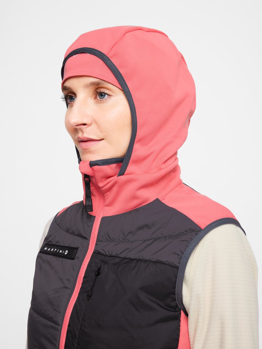 Martini Sportswear - Yalca Hybrid Vest Primaloft®W - Westen in true navy-moon - Detail 7 - Damen