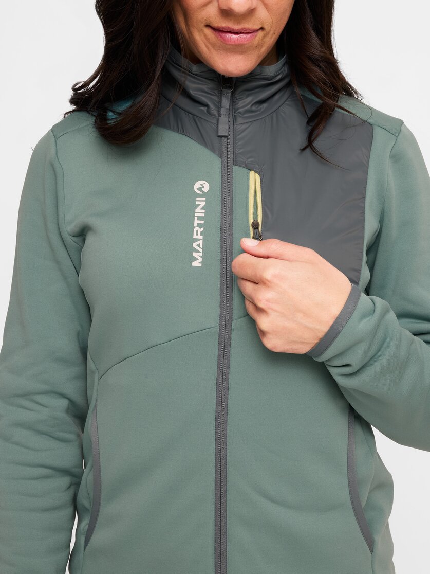 Martini Sportswear - Desire Midlayer Jacket W - Midlayers in black - Detail 2 - Damen