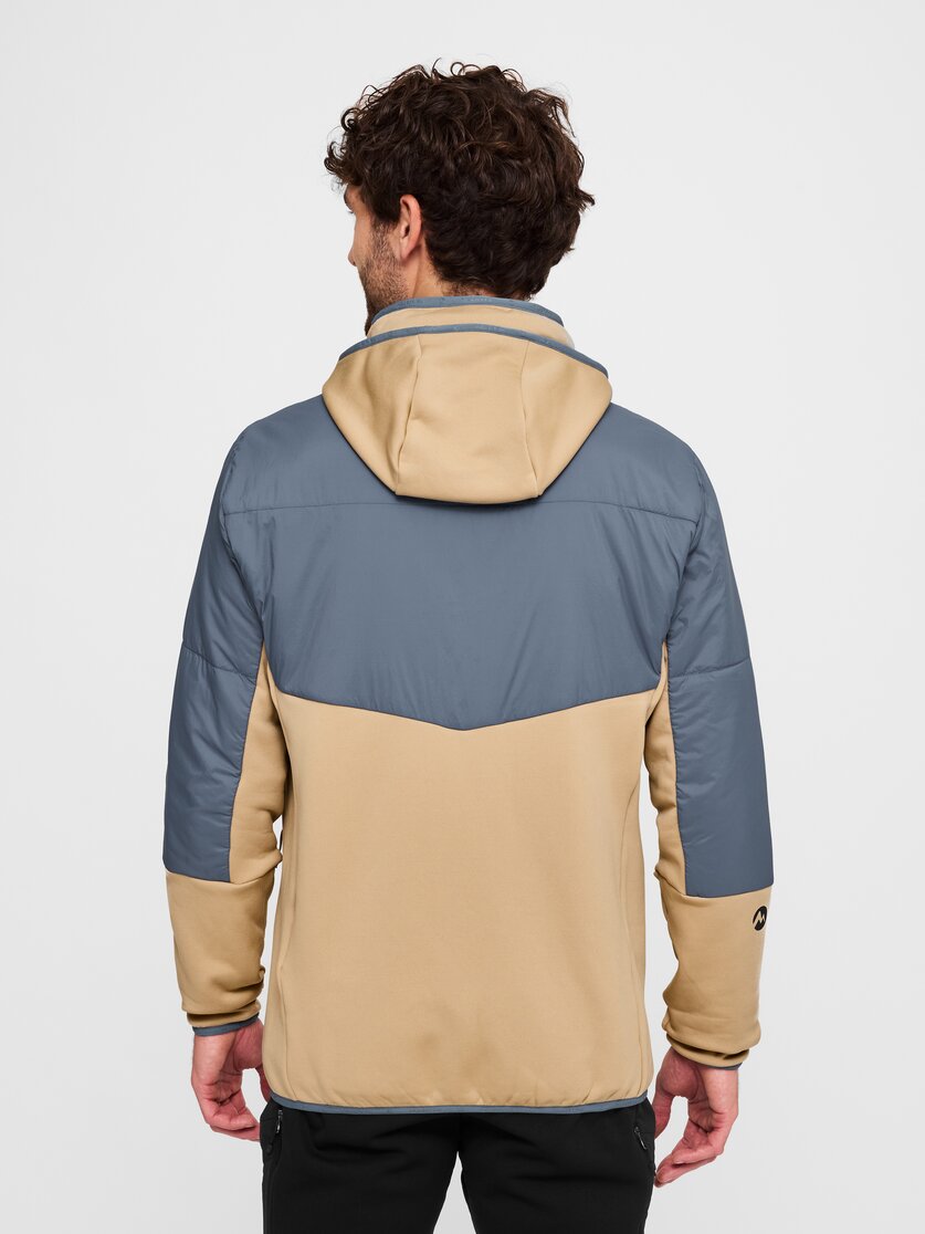 Martini Sportswear - Yalca Hybrid Jacket Primaloft®M - Hybridjacken in moon-desert - Rückansicht Model - Herren