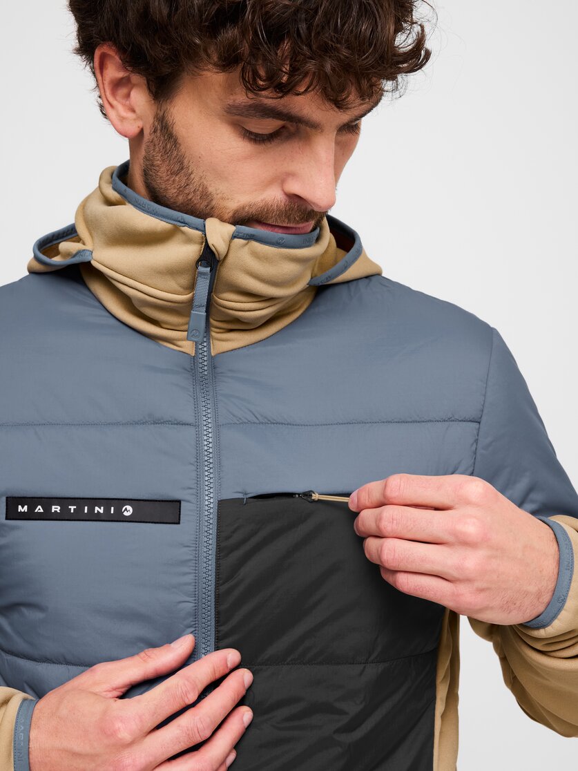 Martini Sportswear - Yalca Hybrid Jacket Primaloft®M - Hybridjacken in moon-desert - Detail 2 - Herren