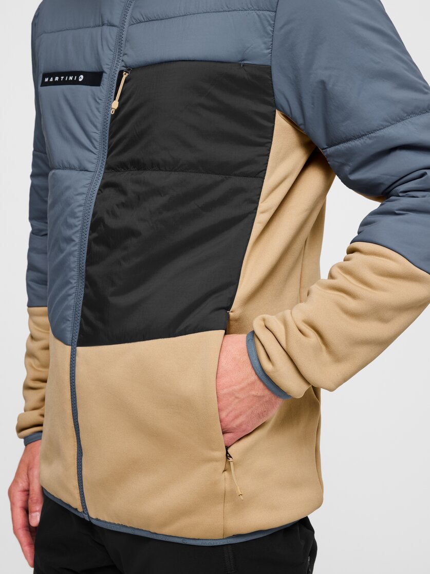 Martini Sportswear - Yalca Hybrid Jacket Primaloft®M - Hybridjacken in moon-desert - Detail 3 - Herren