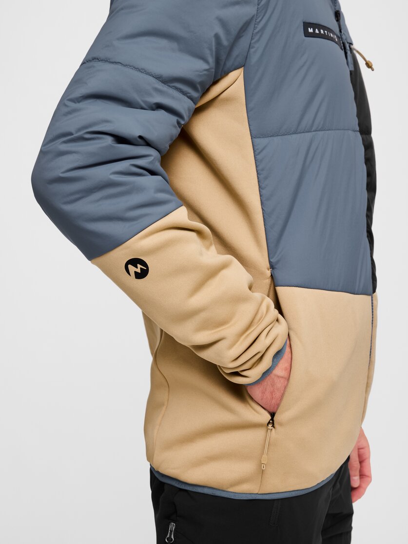 Martini Sportswear - Yalca Hybrid Jacket Primaloft®M - Hybridjacken in moon-desert - Detail 6 - Herren