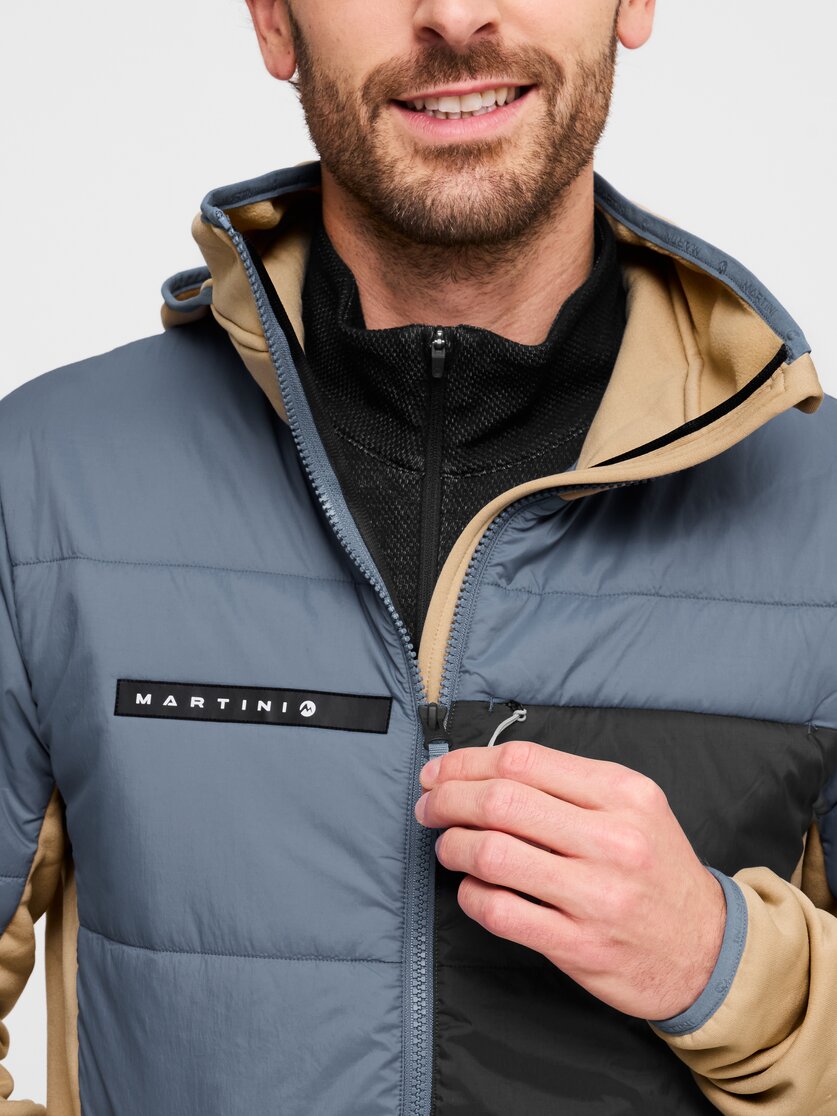 Martini Sportswear - Yalca Hybrid Jacket Primaloft®M - Hybridjacken in moon-desert - Detail 1 - Herren