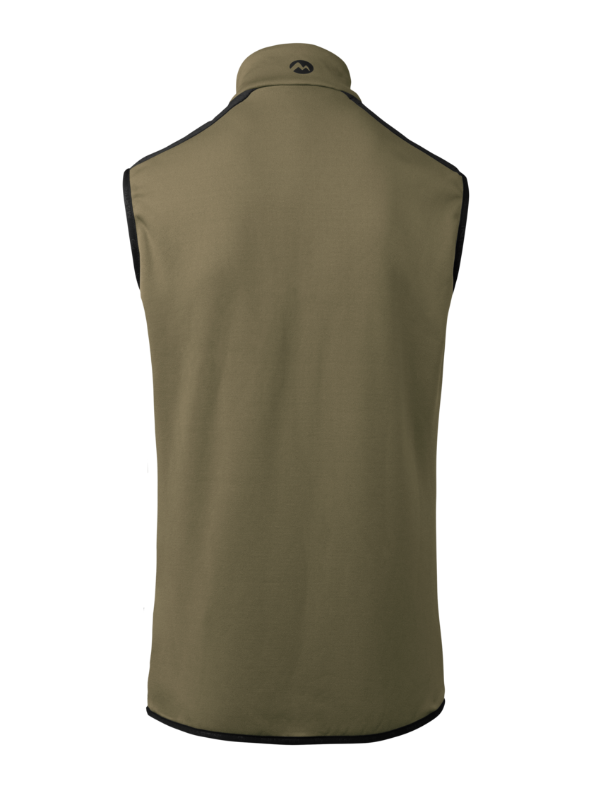 Martini Sportswear - Yalca Hybrid Vest Primaloft®M - Westen in spanish green-black - Rückansicht - Herren