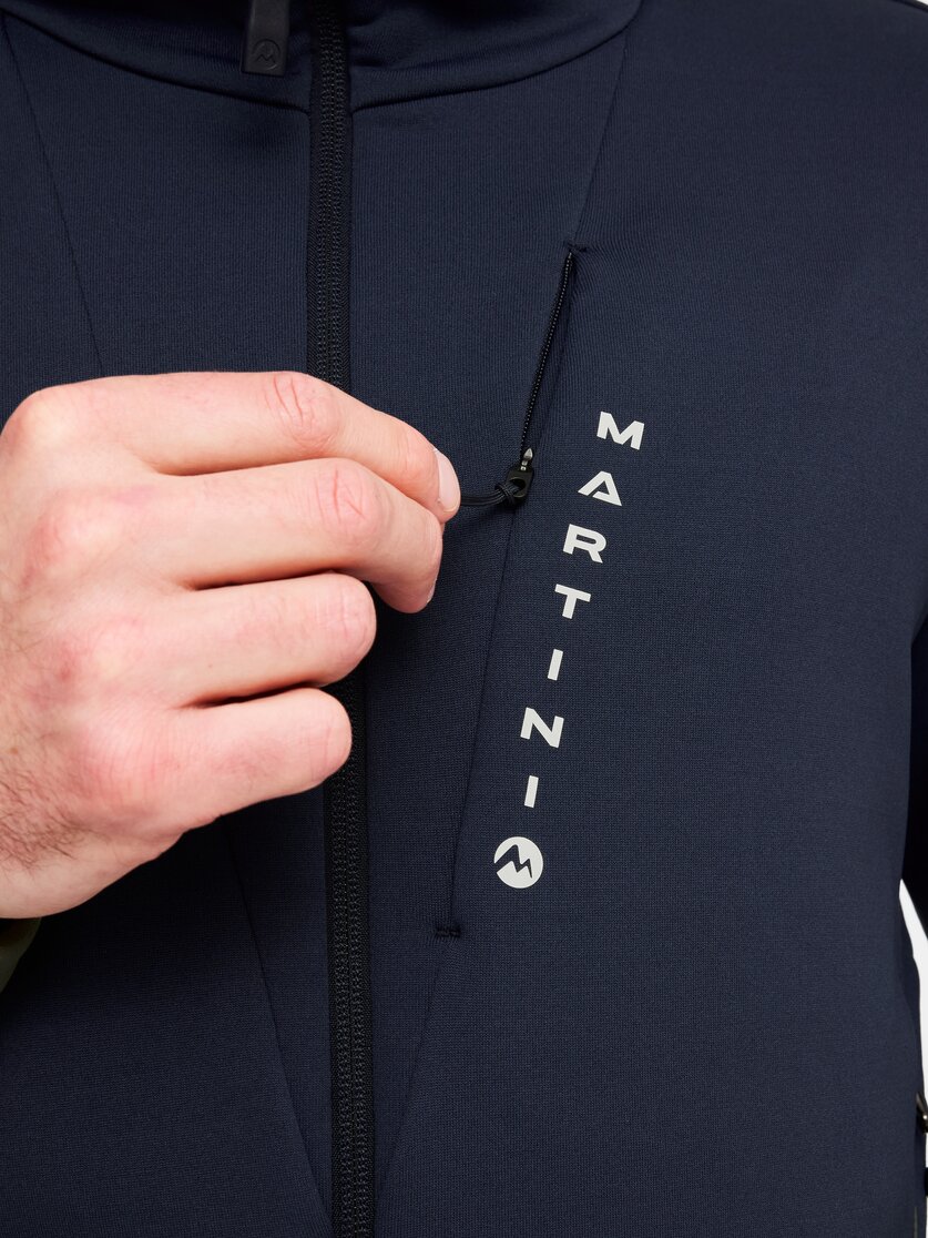 Martini Sportswear - Firstline Midlayer Jacket M - Midlayers in dark blue - Detail 6 - Herren