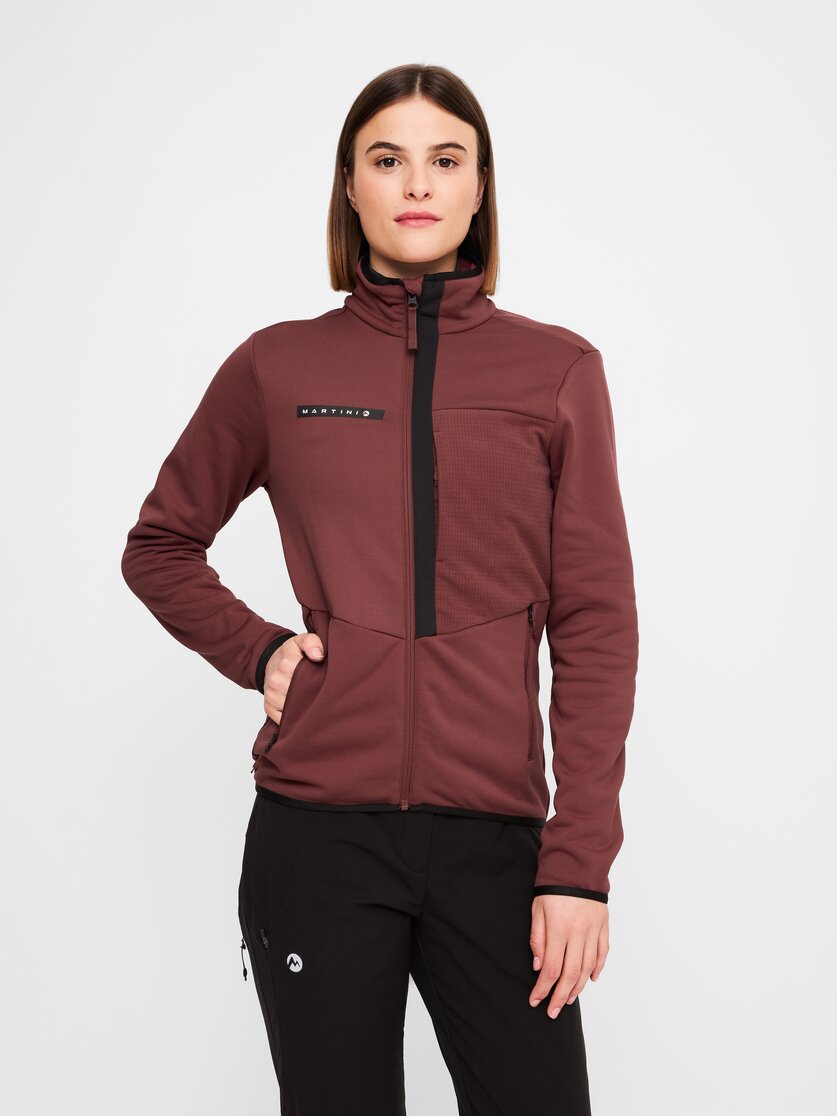 Martini Sportswear - Yalca Midlayer Jacket W - Midlayers in true navy - Vorderansicht Model - Damen