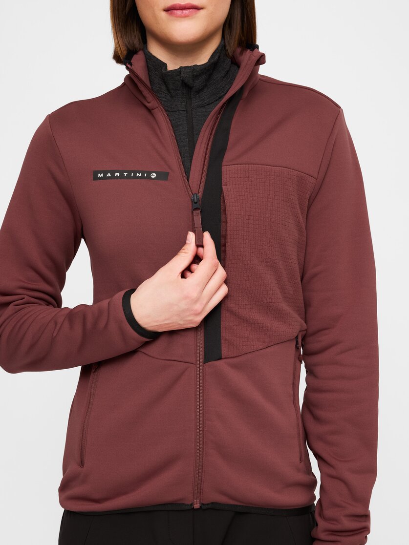 Martini Sportswear - Yalca Midlayer Jacket W - Midlayers in true navy - Detail 1 - Damen