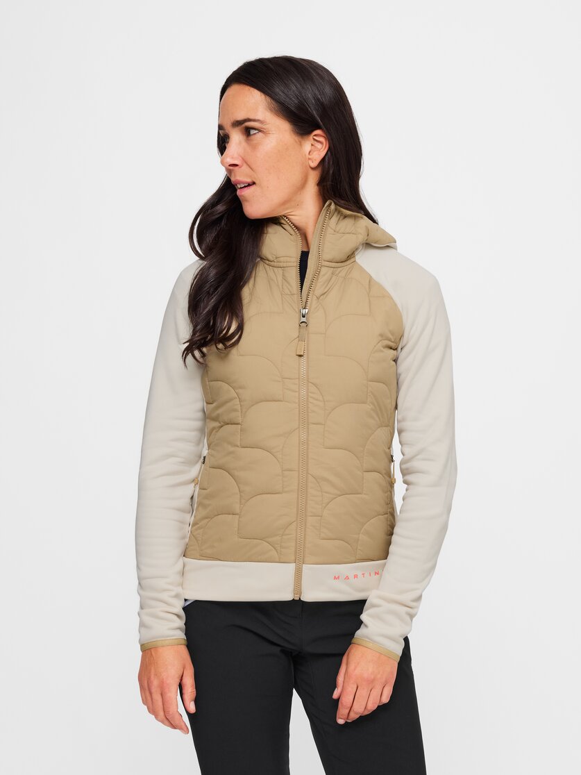 Martini Sportswear - Firstline Hybrid Jacket G-Loft®W - Giacche ibride in winter apple-peakan - vista frontale modello - Donna