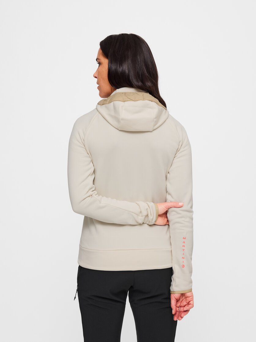 Martini Sportswear - Firstline Hybrid Jacket G-Loft®W - Giacche ibride in winter apple-peakan - vista laterale modello - Donna
