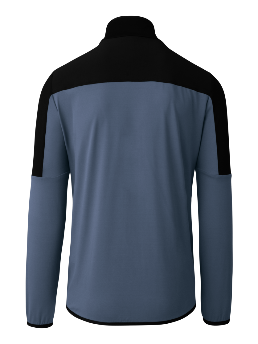Martini Sportswear - Daybreaker Midlayer Jacket M - Fleecejacke in dark blue-black - Rückansicht - Herren