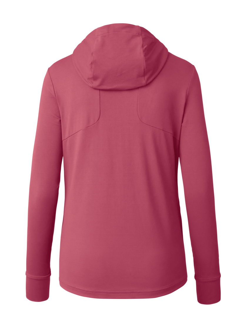 Martini Sportswear - Sunrise Midlayer Jacket W - Fleece in blossom-dark blue - rear view - Women