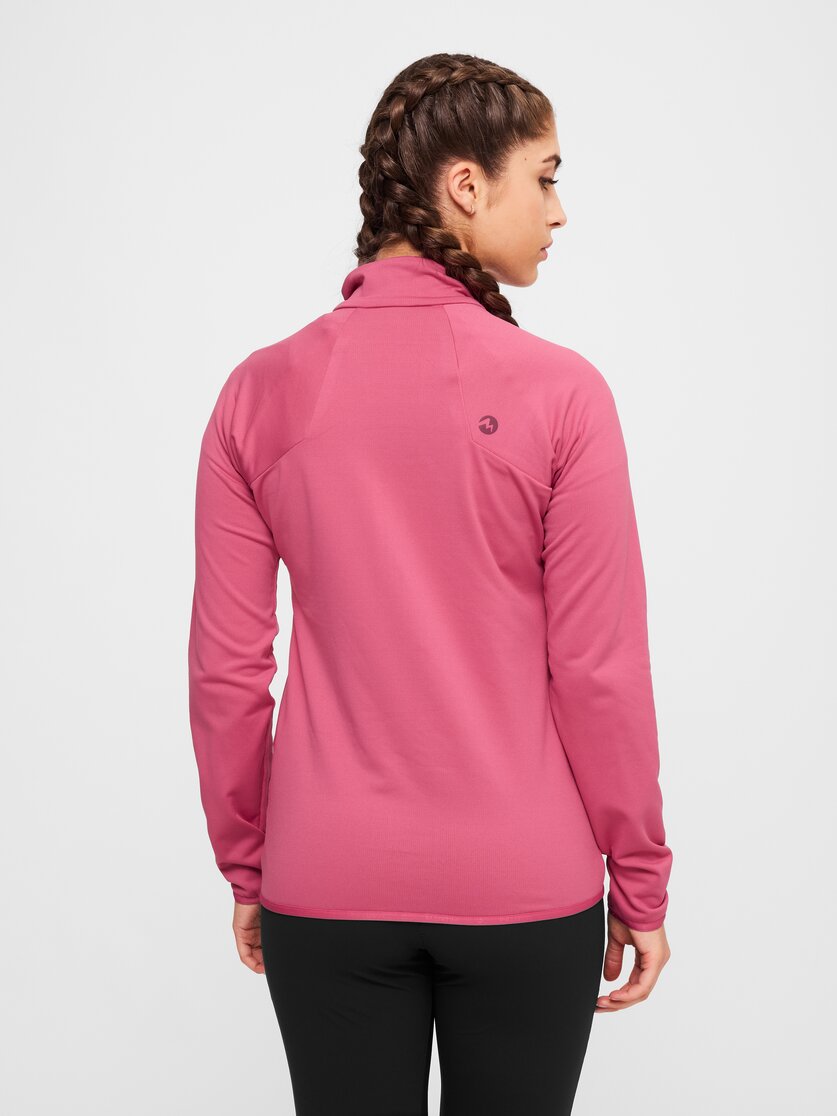 Martini Sportswear - Alpmate ML Jacket W - Midlayers in black-white - rear view model - Women