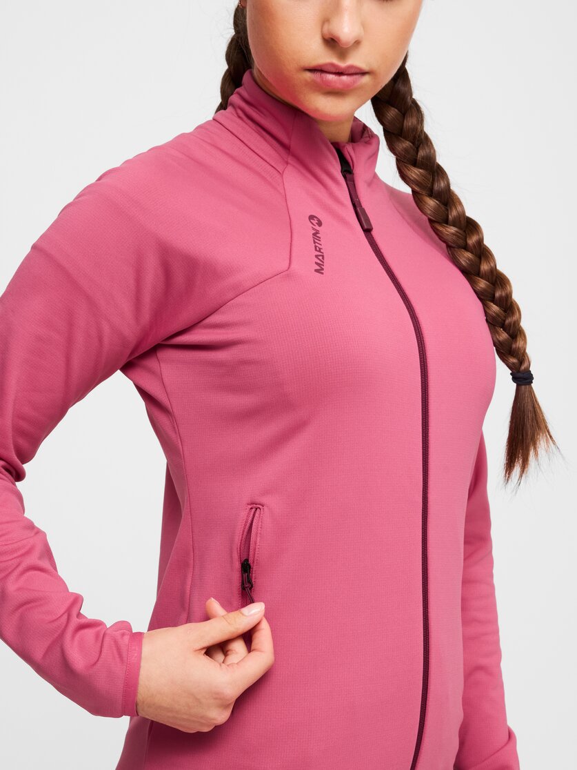 Martini Sportswear - Alpmate ML Jacket W - Midlayers in black-white - Detail 1 - Women