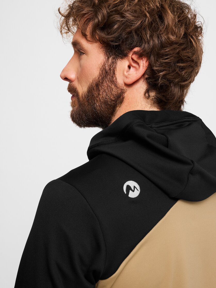 Martini Sportswear - Alpmate ML Hooded Jacket M  - Midlayers in true navy-black - Detail 1 - Men