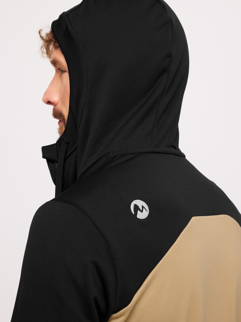 Martini Sportswear - Alpmate ML Hooded Jacket M  - Midlayers in true navy-black - Detail 5 - Men