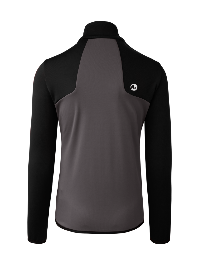 Martini Sportswear - Alpmate ML Jacket M - Midlayers in granite-black - Rückansicht - Herren
