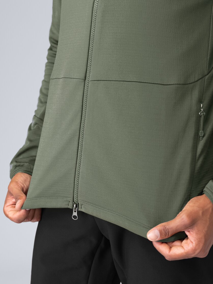 Martini Sportswear - Argon Midlayer Jacket M - Fleece in seaport - Detail 5 - Men