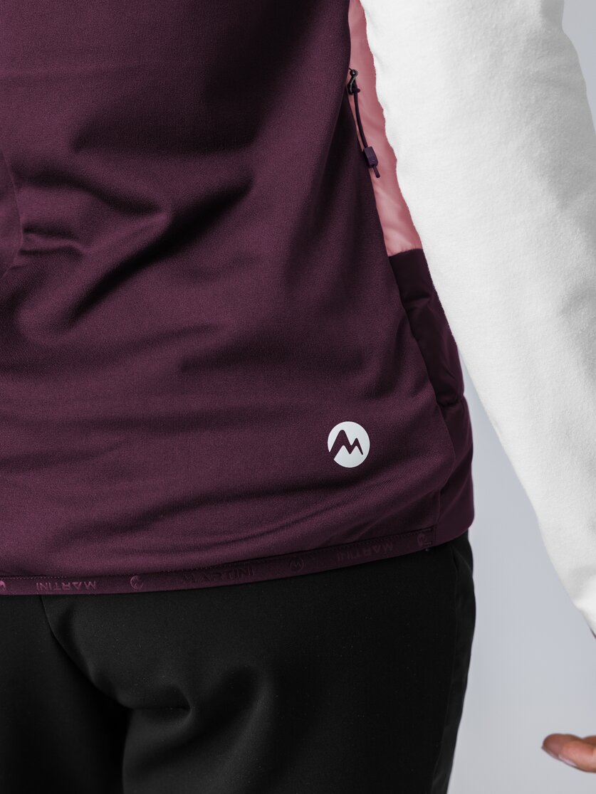 Martini Sportswear - Argon Hybrid Vest G-LOFT® W - Westen in mosstone-black - Detail 1 - Damen