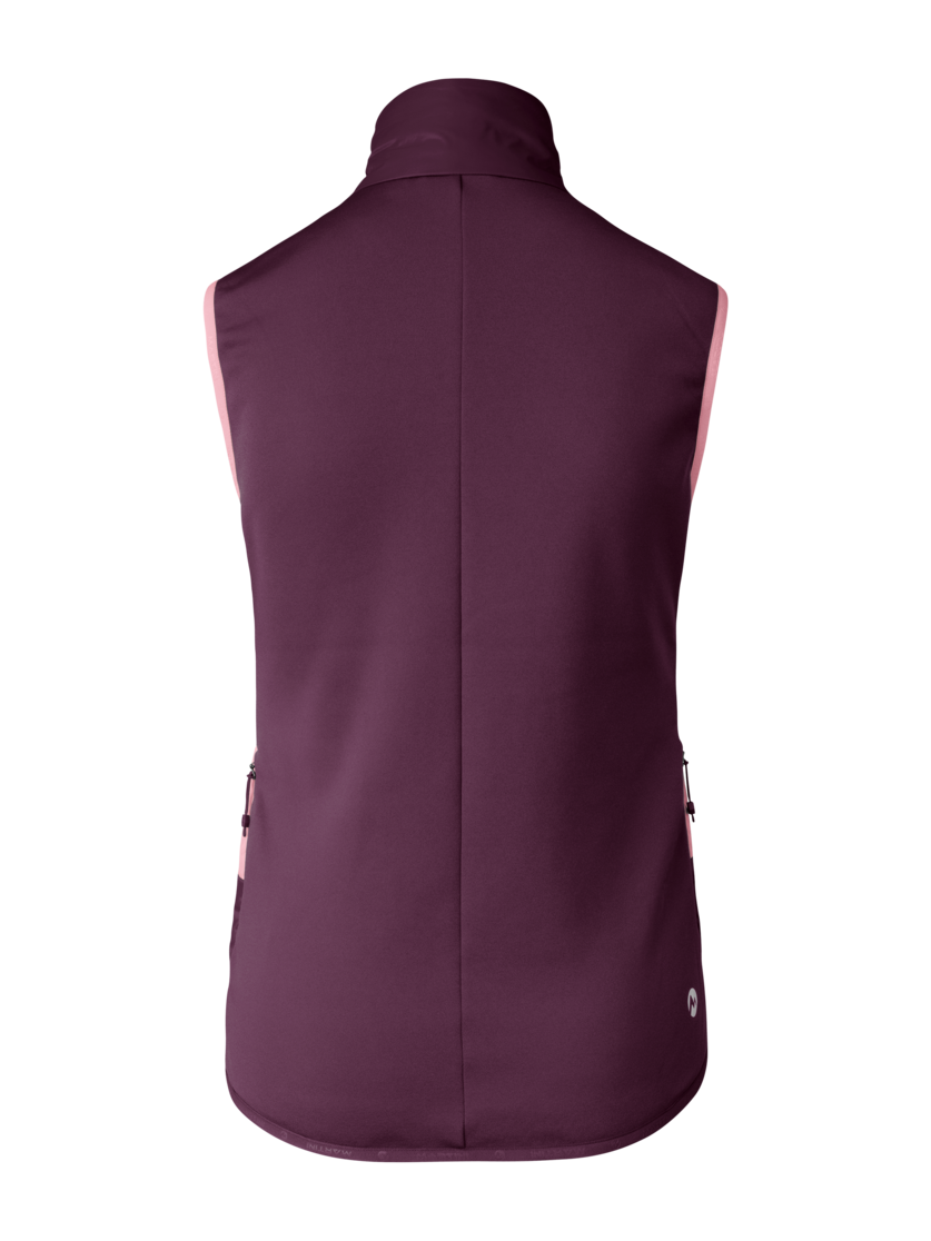 Martini Sportswear - Argon Hybrid Vest G-LOFT® W - Westen in fairy tale-primrose - Rückansicht - Damen