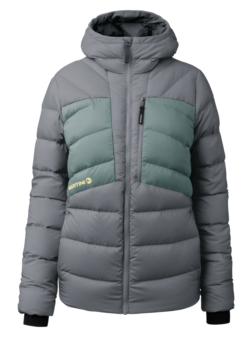 Martini Sportswear - Argon Down Jacket W - Daunenjacken in storm-misty blue - Vorderansicht - Damen