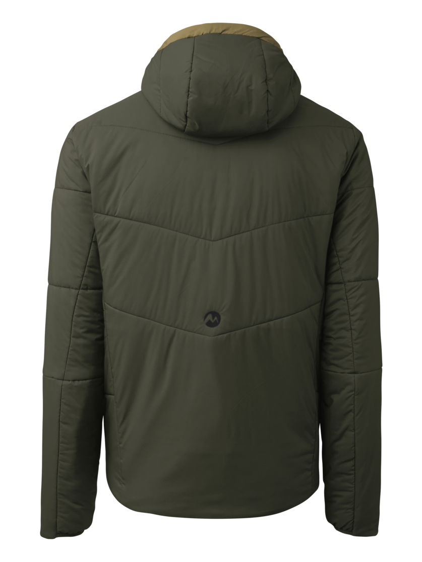 Martini Sportswear - Firstline Padded Jacket G-Loft®M - Primaloft & Gloft Jacken in olive - Rückansicht - Herren