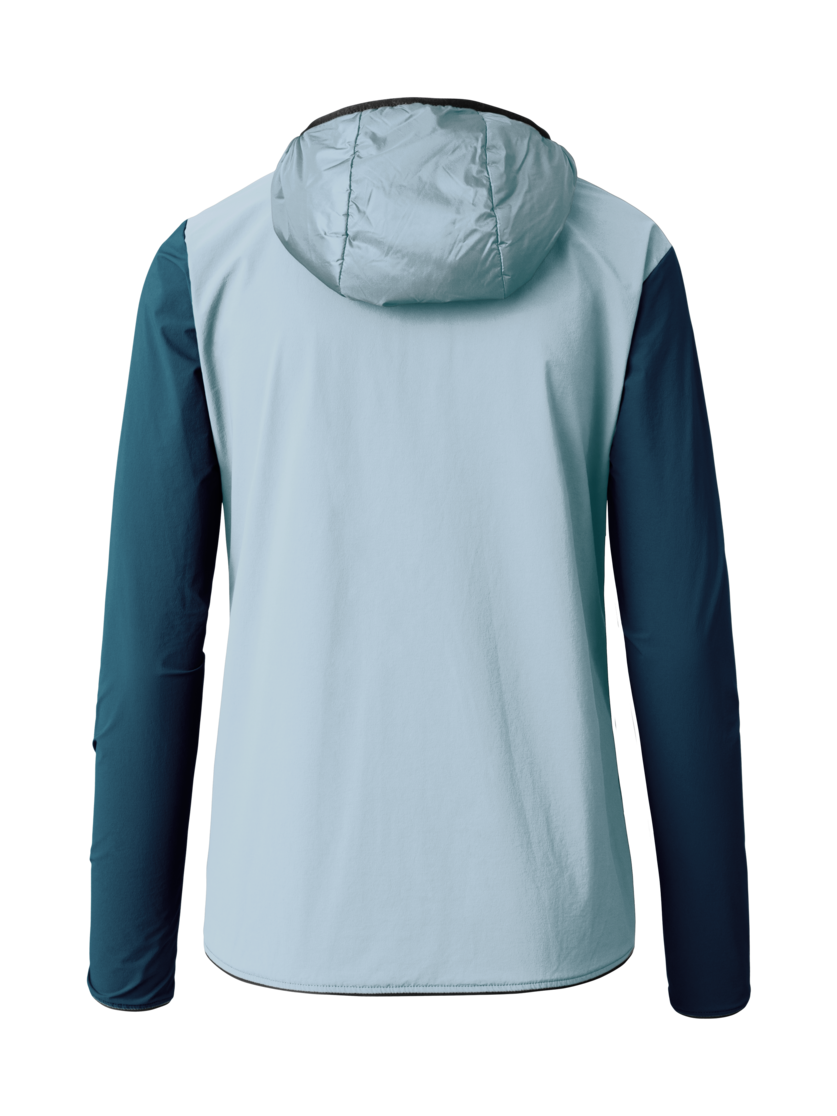 Martini Sportswear - Trektech Hybrid Jacket G-Loft® W - Giacche ibride in poseidon-ice - vista posteriore - Donna
