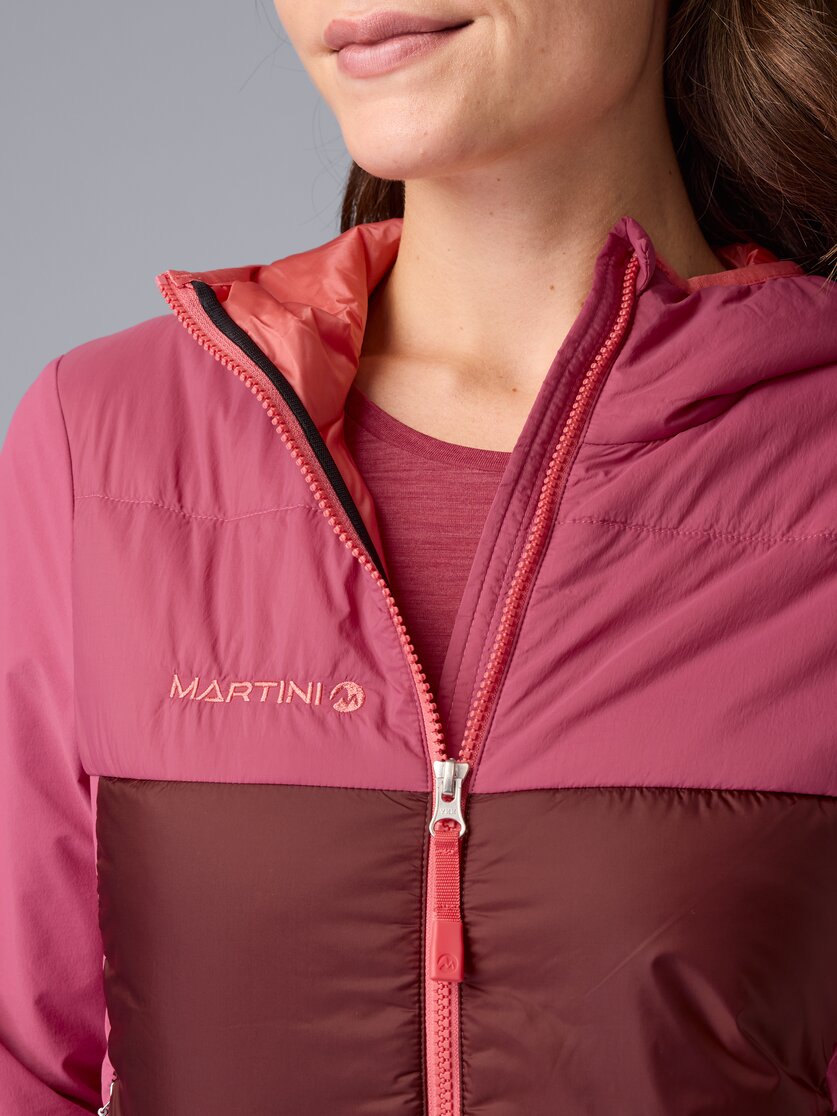 Martini Sportswear - Trektech Hybrid Jacket G-Loft® W - Hybrid jackets in black - Detail 6 - Women