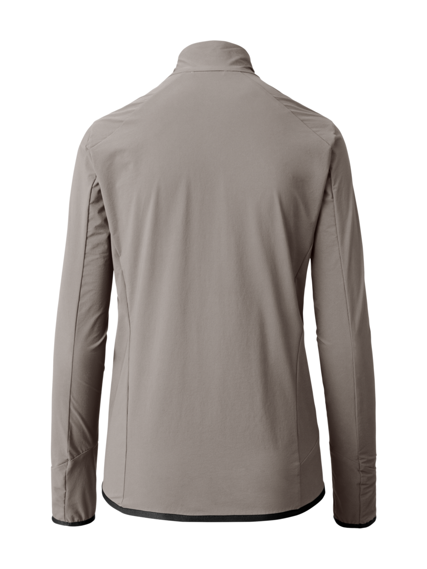 Martini Sportswear - Hillclimb Midlayer Jacket W - Midlayers in stone - rear view - Women