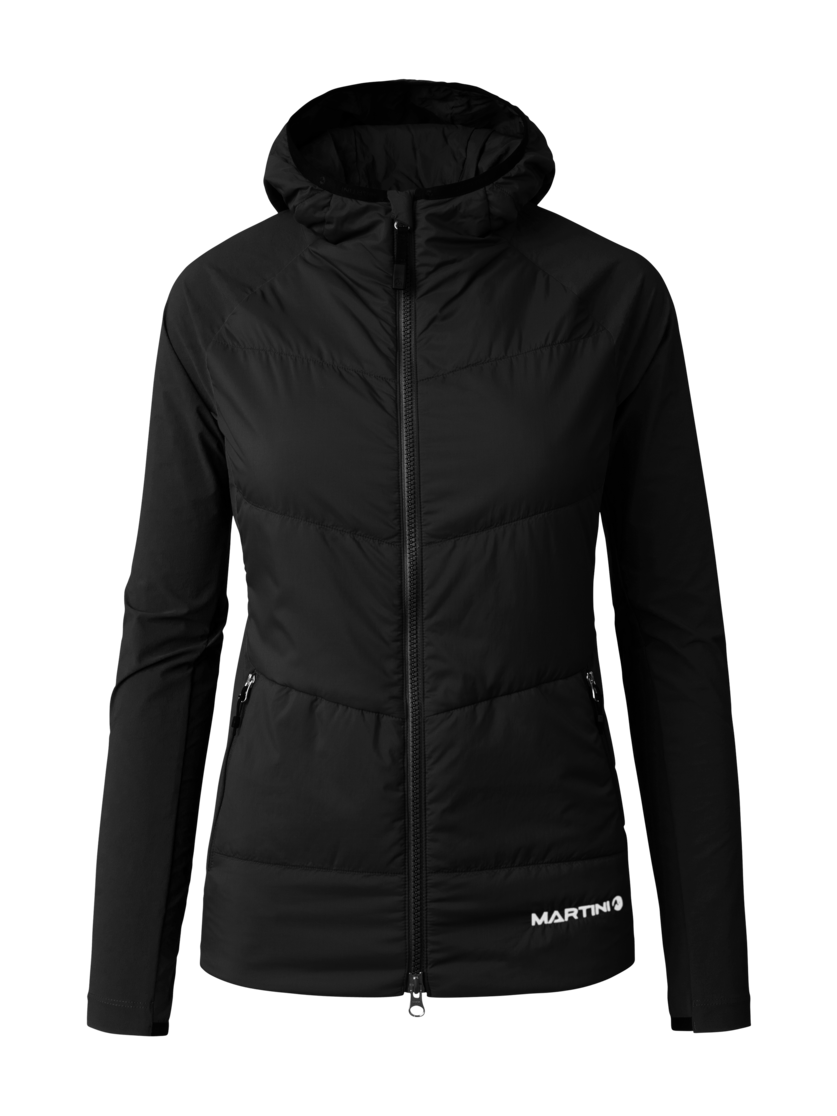 Martini Sportswear - Highventure Hybrid Jacket G-Loft® W - Hybridjacken in black - Vorderansicht - Damen