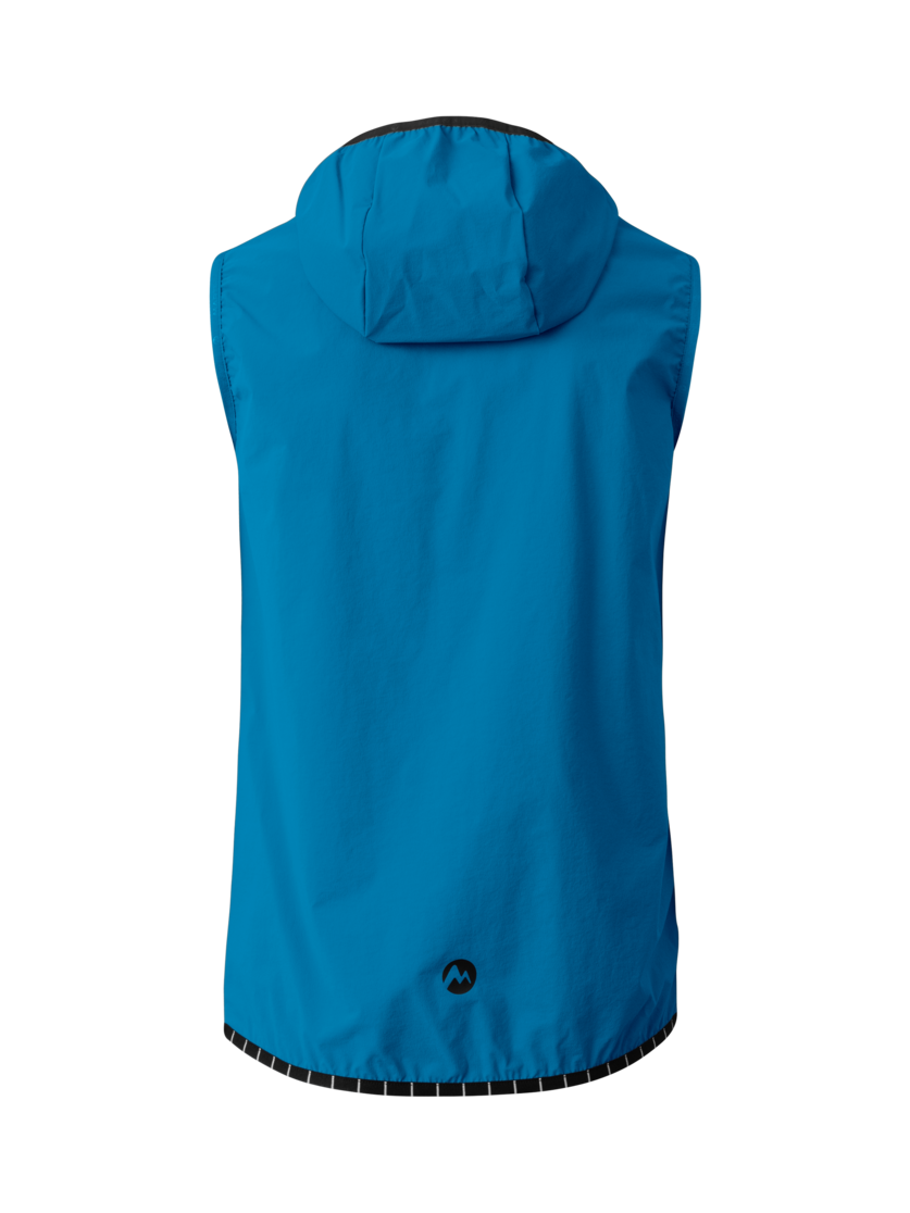 Martini Sportswear - Trektech Hybrid Vest G-Loft® M - Gilet in imperial-black - vista posteriore - Uomo
