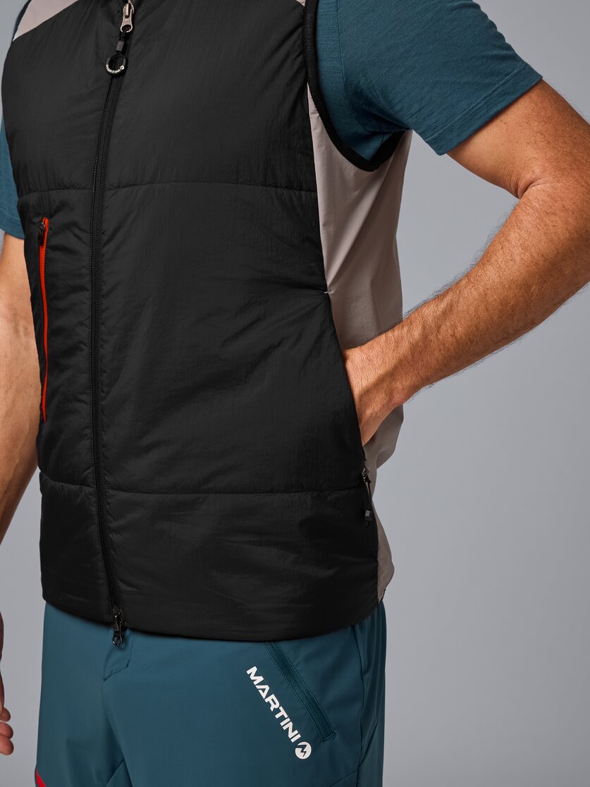 Martini Sportswear - Trektech Hybrid Vest G-Loft® M - Gilet in black - Dettaglio 3 - Uomo