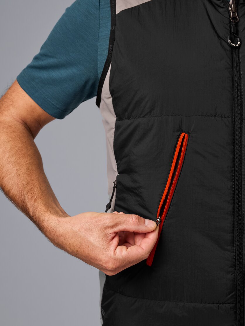 Martini Sportswear - Trektech Hybrid Vest G-Loft® M - Gilet in black - Dettaglio 4 - Uomo