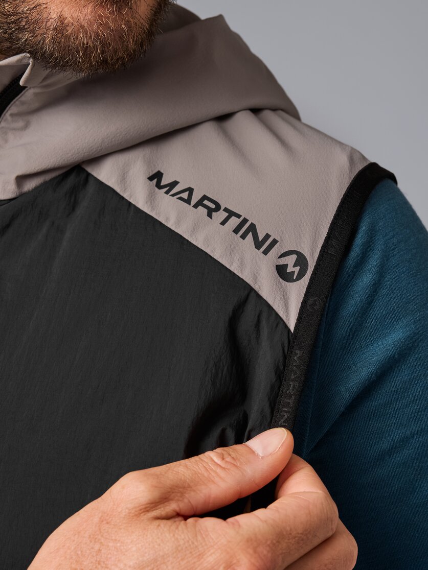 Martini Sportswear - Trektech Hybrid Vest G-Loft® M - Gilet in black - Dettaglio 6 - Uomo