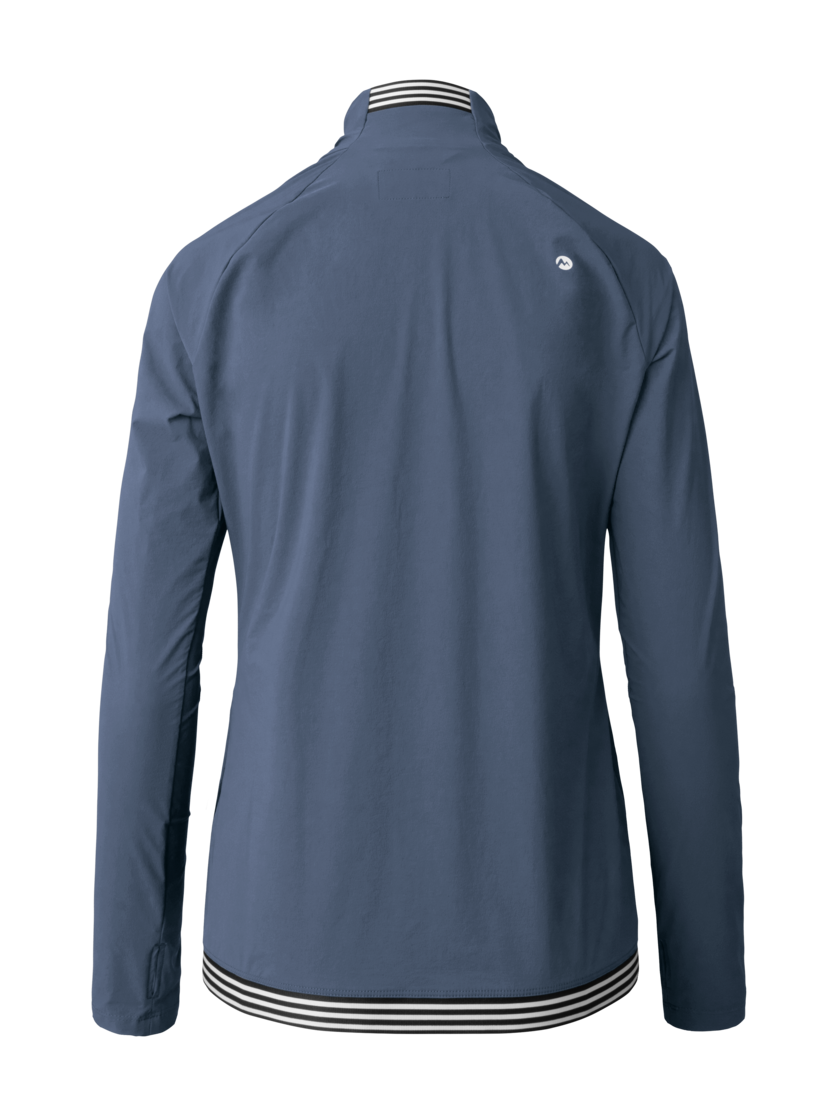 Martini Sportswear - Trektech Midlayer Jacket W - Strati intermedi in dark blue - vista posteriore - Donna