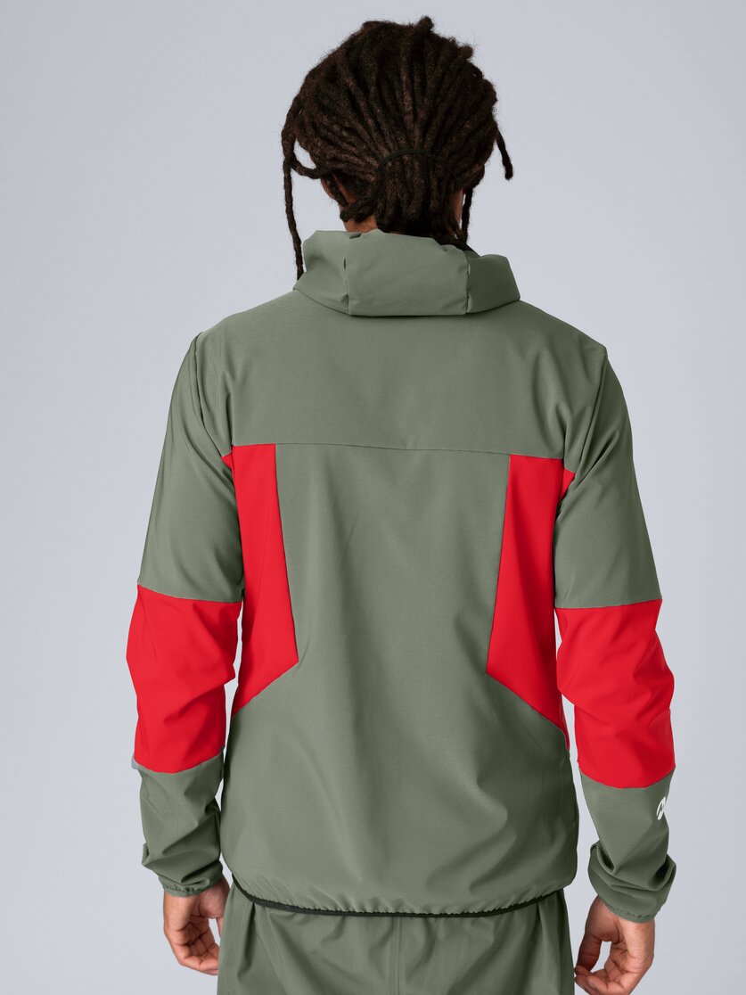 Martini Sportswear - Wildtrack Hybrid Jacket Primaloft® Active M - Hybridjacken in mosstone-mars - Rückansicht Model - Herren